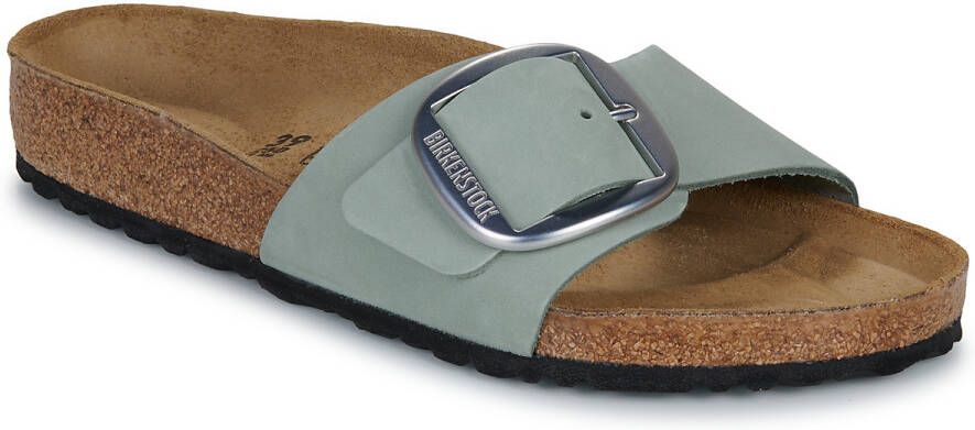 Birkenstock Slippers Madrid Big Buckle LENB Pure Sage