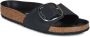 Birkenstock Slippers Madrid Big Buckle LEOI Black HEX - Thumbnail 1