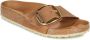 Birkenstock Madrid Big Buckle bruin vetleer regular sandalen dames (1006524) - Thumbnail 2