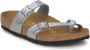 Birkenstock Mayari Silver Normaal Slippers - Thumbnail 2