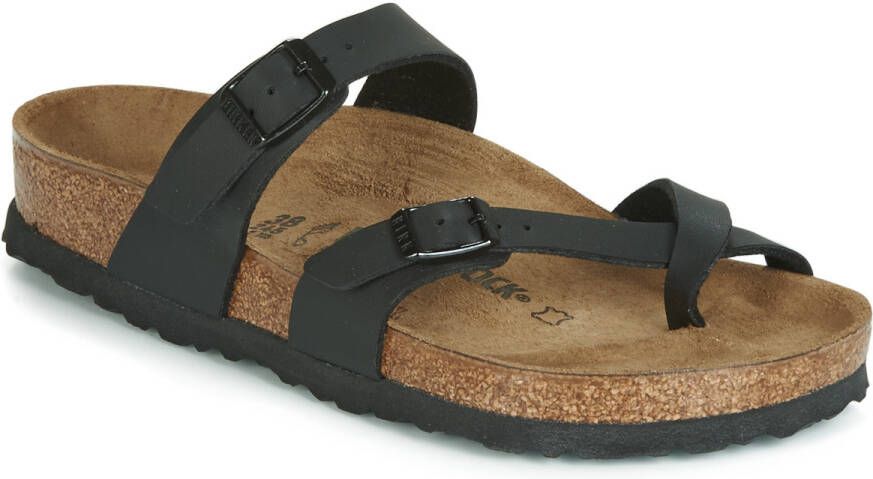 Birkenstock Platte sandalen Mayari Birko-Flor Regular Black - Foto 10