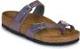 Birkenstock Mayari Slippers Saffiano Iridescent Viola Regular Fit Dames - Thumbnail 2