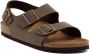 Birkenstock Bruine Sandalen met Leren en Synthetische Voering Brown Unisex - Thumbnail 3