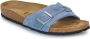 Birkenstock Oita Braided Suede Leather Elemental Blue Narrow - Thumbnail 3