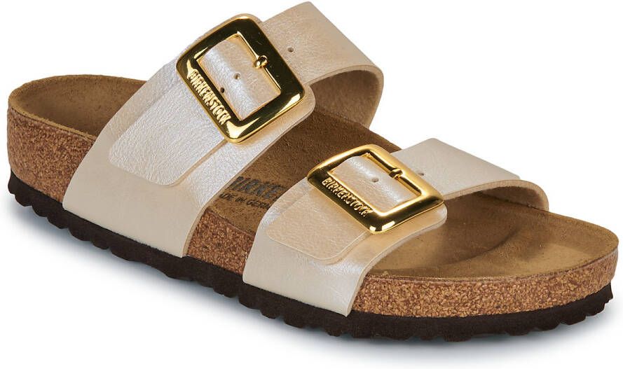 Birkenstock Slippers Sydney CB BF Graceful Pearl White