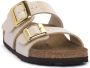 BIRKENSTOCK Slippers Dames Sydney Cushion Buckle Maat: 38 Materiaal: Leatherlook Kleur: Goud - Thumbnail 13