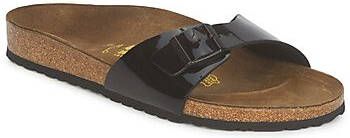 Birkenstock Madrid Dames Slippers Black Patent Regular fit | Zwart | Imitatieleer - Foto 2