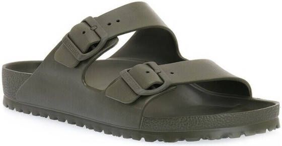 Birkenstock Arizona Slippers en Sandalen Heren Olijf Plastic - Foto 8