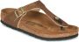 Birkenstock Gizeh Leopard Gold regular BF SMU - Thumbnail 3