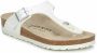 Birkenstock Gizeh norHeren vrouwelijke Birko Flor White Wit Dames - Thumbnail 12