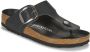 Birkenstock Gizeh Big Buckle sandalen zwart natuurleer regular dames(1018753 ) - Thumbnail 3