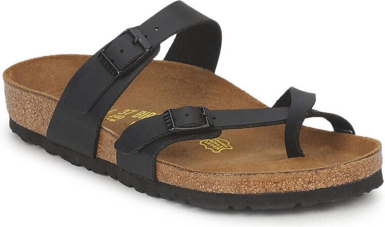 Birkenstock Platte sandalen Mayari Birko-Flor Regular Black - Foto 12