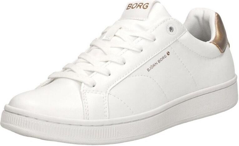 Björn Borg Bjorn Börg T305 Dames Sneakers Laag Witte Sneaker Vrouwen Schoen Wit Rose Goud - Foto 5
