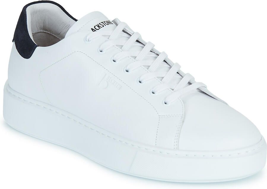 Blackstone STANLEY MILES FG620 White Blue Sneaker (low) Heren White - Foto 3