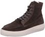 BLACKSTONE Hoge Sneakers Heren Ag103 Maat: 42 Materiaal: Suède Kleur: Bruin - Thumbnail 4