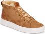 Blackstone ARNAQ QL48 RUST MID SNEAKER SHEEPSKIN Vrouw Brown - Thumbnail 2