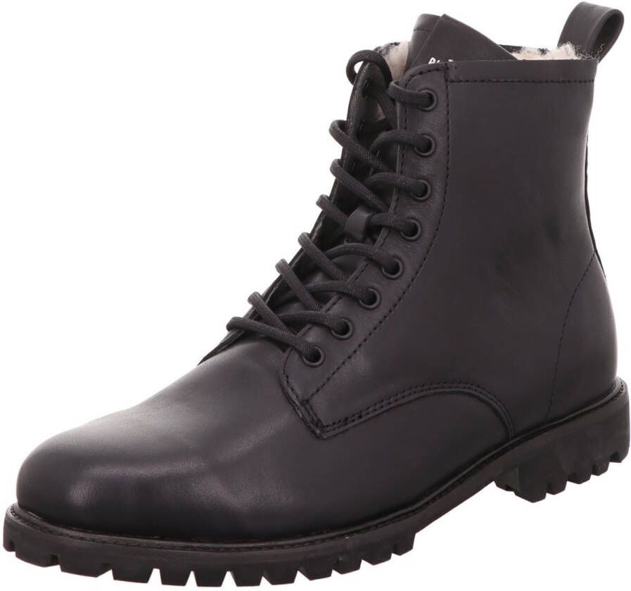 Blackstone Schapenvacht Gevoerde Leren Laarzen Black Heren - Foto 4