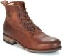 Blackstone GM10 OLD YELLOW LACE UP BOOTS SHEEPSKIN Man Brown - Thumbnail 2