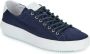 Blackstone Morgan Zg30 Navy Canvas LOW Sneaker Blauw Heren - Thumbnail 3