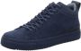Blackstone Sneakers Heren Hoge sneakers Herenschoenen Nubuck SG19 Blauw - Thumbnail 3