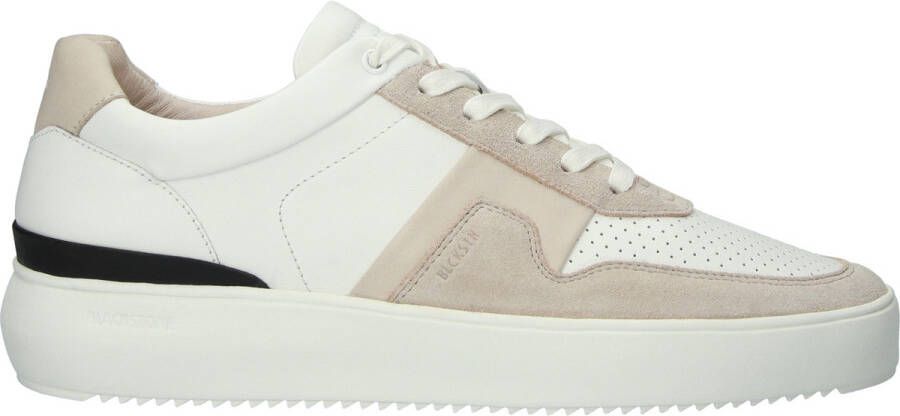 Blackstone MARBLE COLTON DG513 White Sand Sneaker (low) Heren White