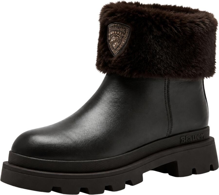 Blauer Enkellaarzen F6KIMMEL10 NAP