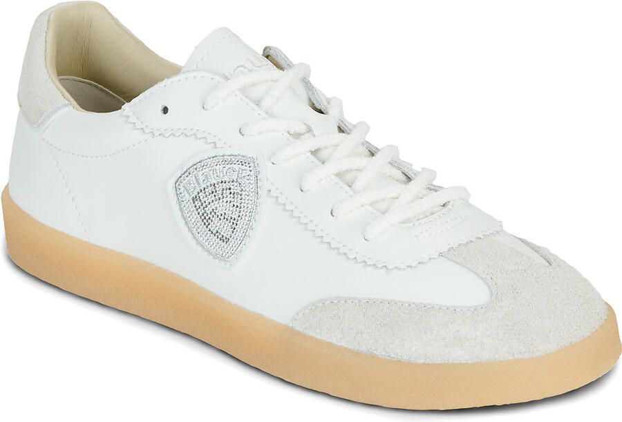 BLAUER Lage Sneakers Dames Aurora01 Maat: 37 Materiaal: Leer Kleur: Wit - Foto 4