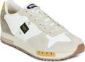 Blauer Hoge Sneakers QUEENS - Wit