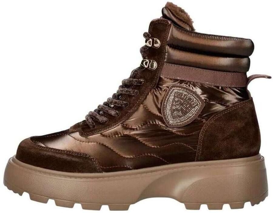BLAUER USA Blauer dames veterschoen Blanca donkerbruin - Foto 2
