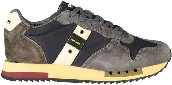 Blauer USA Sneakers van leermix model 'Queens'