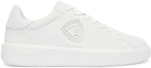Blauer Lage Sneakers