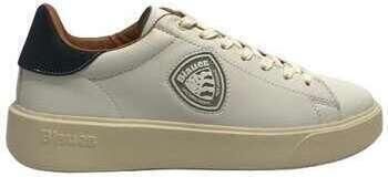 Blauer Lage Sneakers