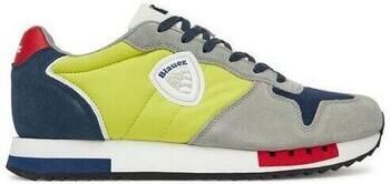 Blauer Lage Sneakers