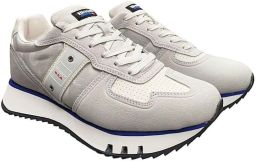 Blauer Lage Sneakers
