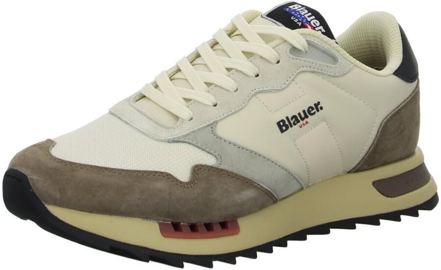 Blauer Lage Sneakers