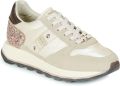 Blauer.USA Sneakers laag crème donkerbeige magenta zwart - Beige