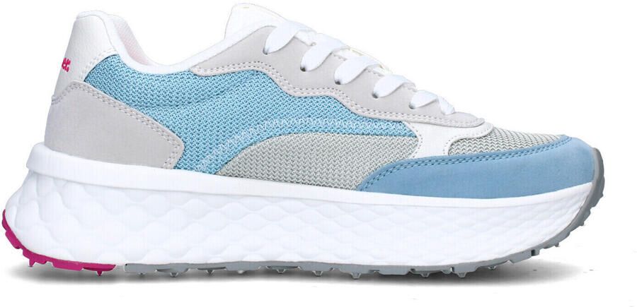 Blauer Dynamische Street Style Sneakers met Verwijderbare Binnenzool - Foto 5