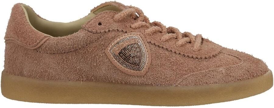 Blauer Lage Sneakers Sneaker