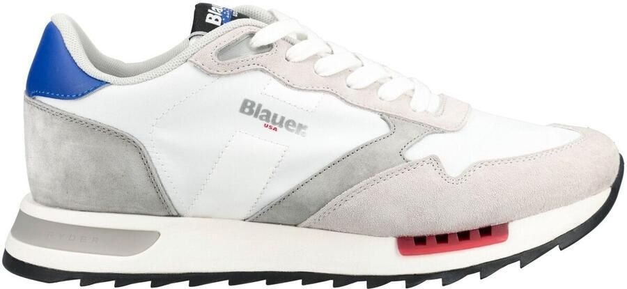 Blauer Lage Sneakers Sneaker