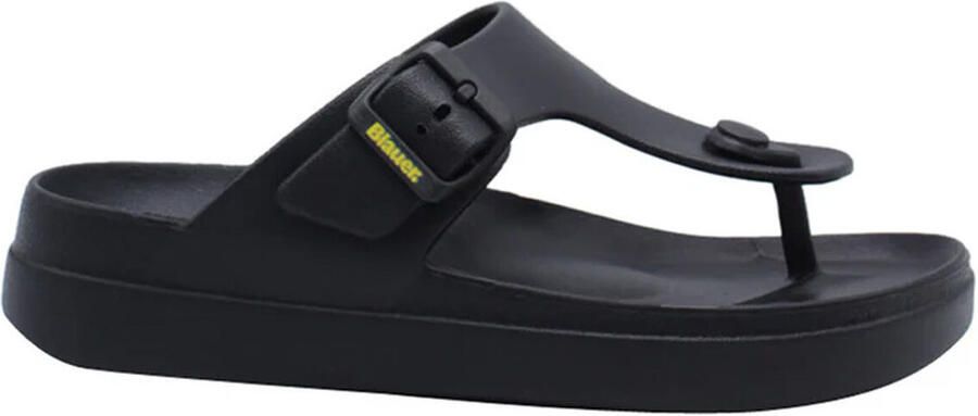 Blauer Teenslippers