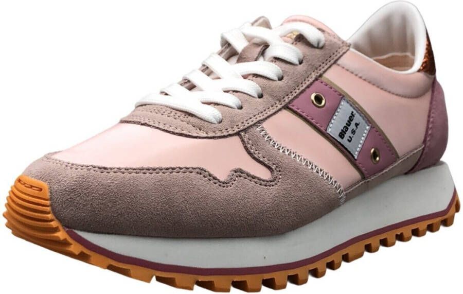 Blauer Sneakers