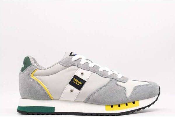 Blauer Lage Sneakers