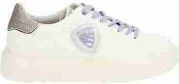 Blauer Lage Sneakers
