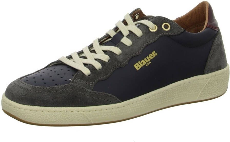 Blauer Lage Sneakers