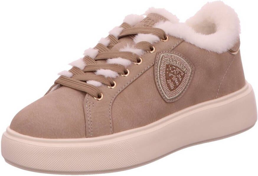 Blauer Lage Sneakers