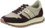 BLAUER Lage Sneakers Dames Millen03 Maat: 37 Materiaal: Leer Kleur: Taupe - Thumbnail 3