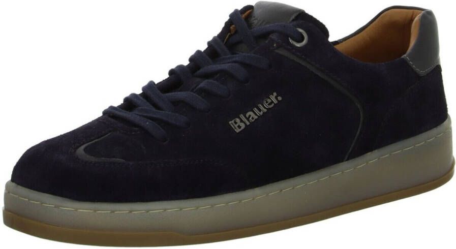 Blauer Lage Sneakers