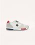 Blauer Witte Polyethyleen Heren Sneaker Voor Stijl En Comfort - Thumbnail 2