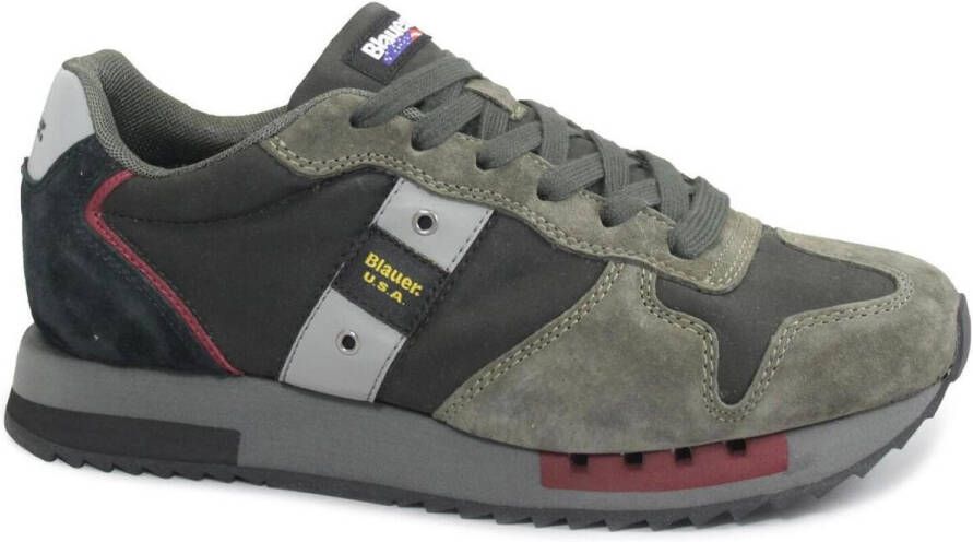 Blauer Lage Sneakers BLA-I25-QUEENS01-BLK