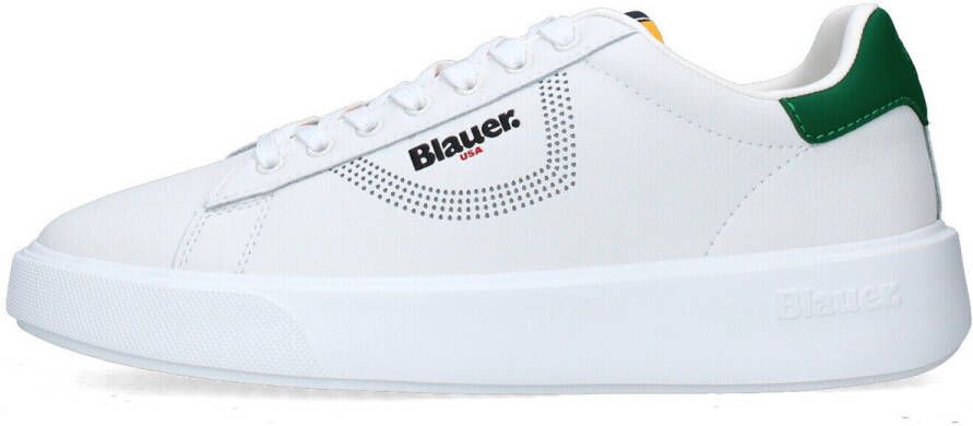 Blauer Streetstyle Sneakers met Contrasterende Accenten - Foto 2